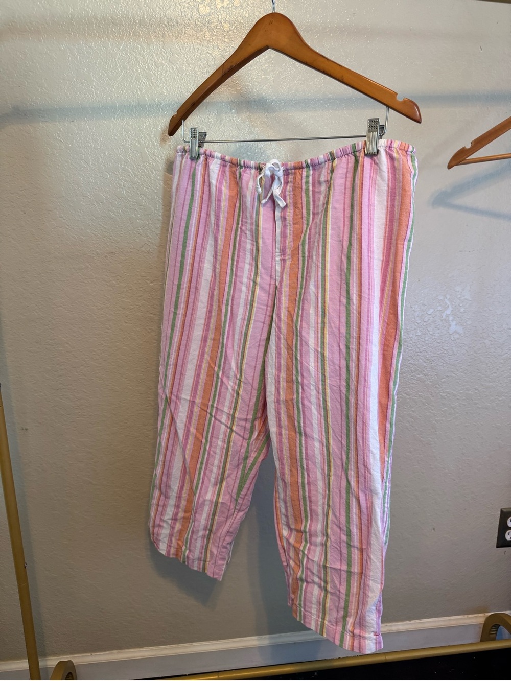 Y2K Linen Capris